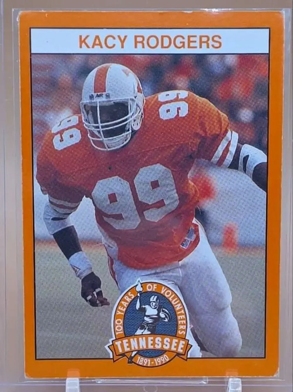 1990 Tennessee Volunteers Centennial #99 Kacy Rodgers Card